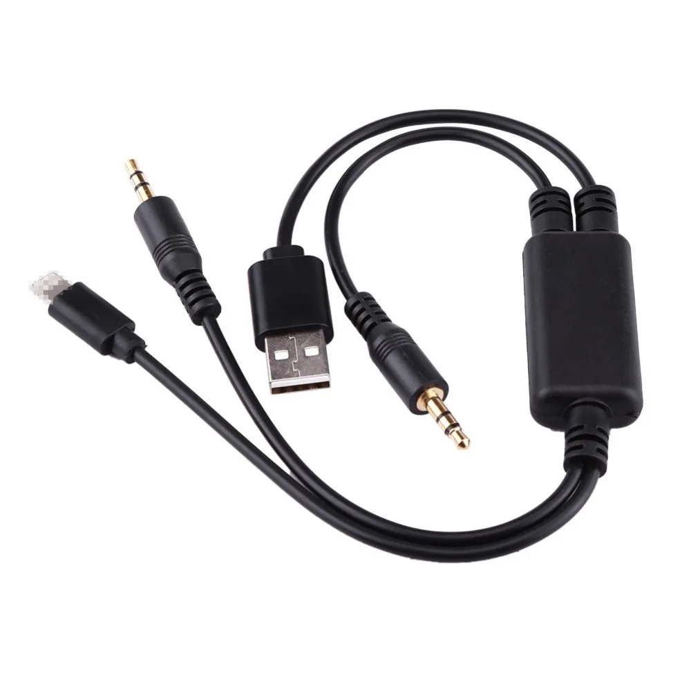 AUX, USB laidas "Aukščiausia klasė" (BMW, IPhone, iPod)