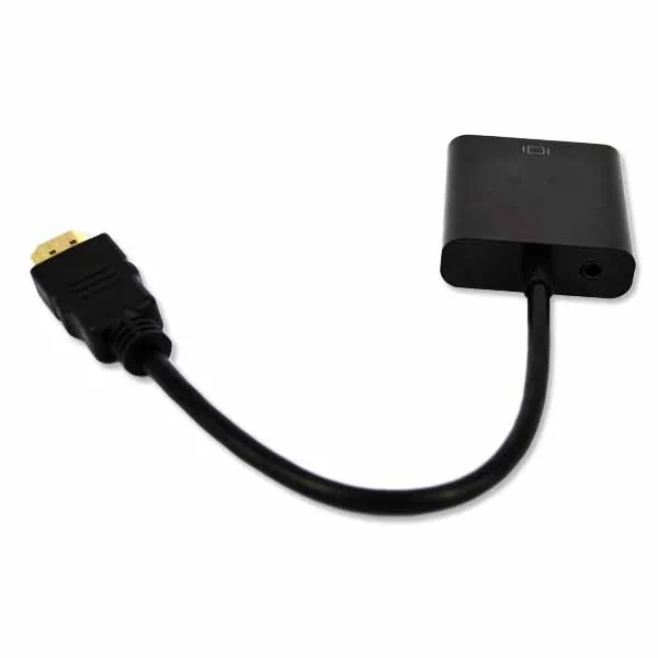 HDMI į VGA keitiklis (su audio jungtimi)