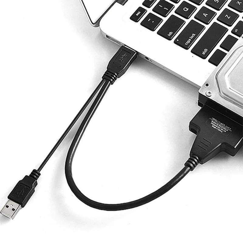 USB 3.0 į SATA adapteris (2.5" HDD + 5V papildomas maitinimo