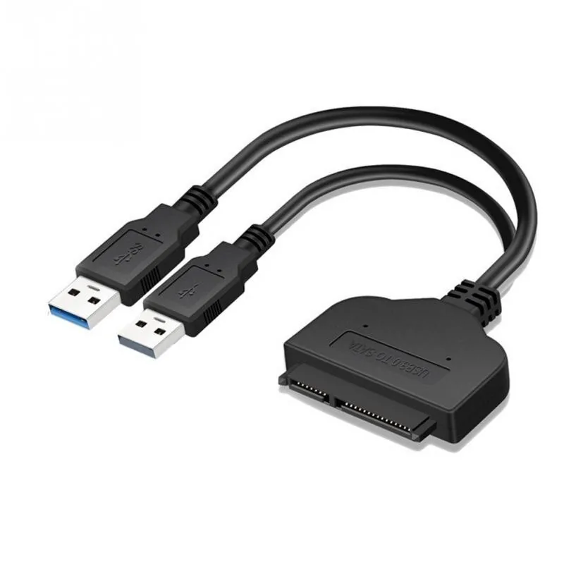 USB 3.0 į SATA adapteris (2.5" HDD + 5V papildomas maitinimo