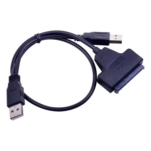 USB 2.0 į SATA adapteris (2.5" HDD + 5V papildomas maitinimo