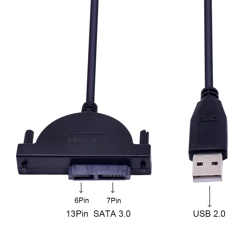 USB 2.0 į Mini SATA 2 adapteris (2.