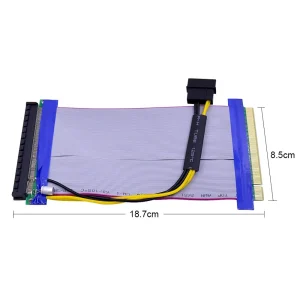 PCI Express PCIE 16X į 16X adapteris