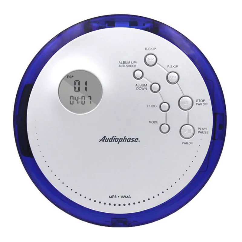 Nešiojamas CD MP3 grotuvas "Walkman Pro"