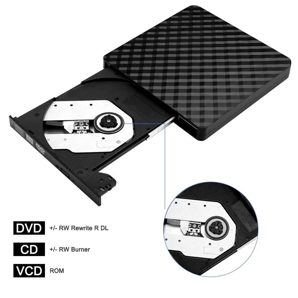 CCD ir DVD grotuvas "High Speed" (USB 3)