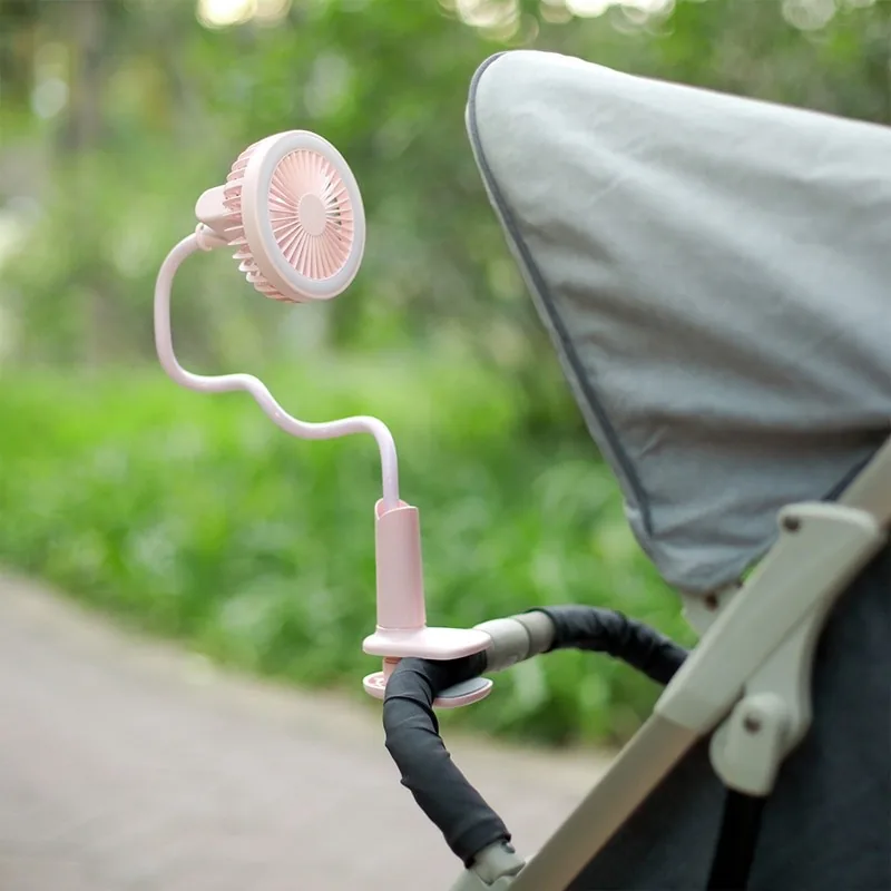 Elektroninis USB ventiliatorius "Lankstusis 2" (LED)