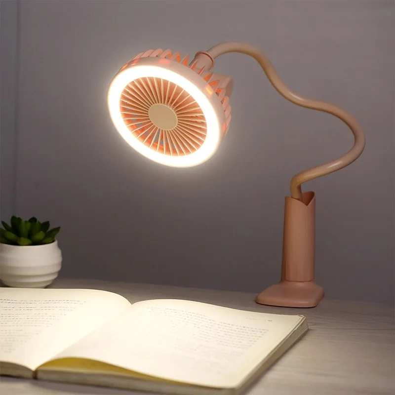 Elektroninis USB ventiliatorius "Lankstusis 2" (LED)