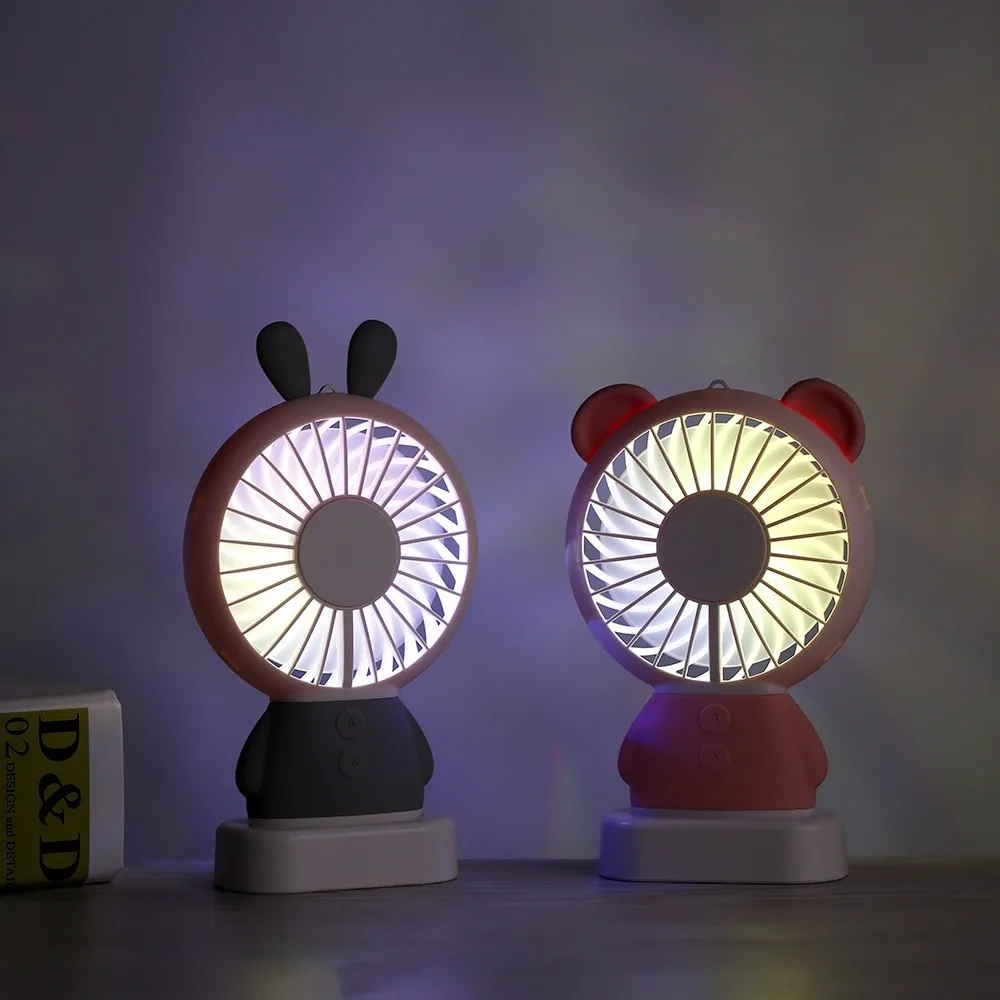 Elektroninis įkraunamas nešiojamas ventiliatorius "Puikusis