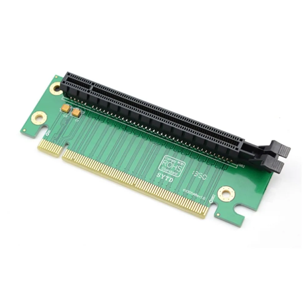 PCI Express 16X 90º plokštė "Green edition 2" (lizdas)