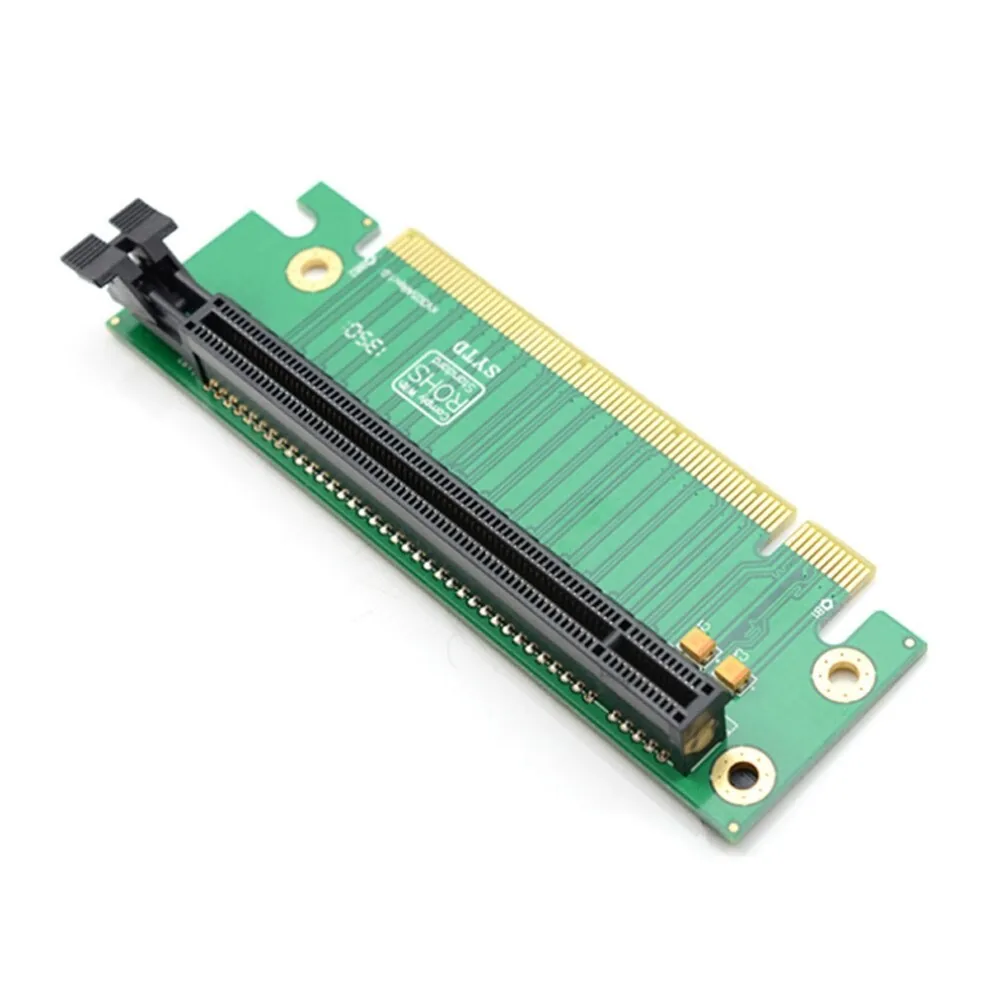 PCI Express 16X 90º plokštė "Green edition 2" (lizdas)
