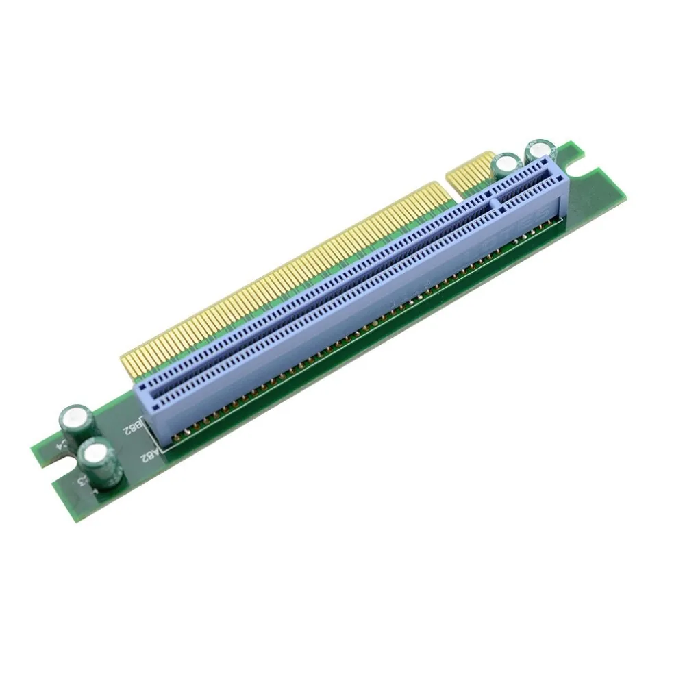 PCI Express 16X 90º plokštė "Blue edition" (lizdas)