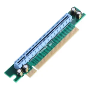 PCI Express 16X 90º plokštė "Blue edition 2" (lizdas)