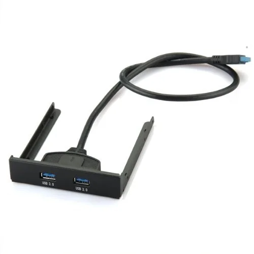 PCI Express į USB 3.1 plokštė + priekinis skydelis "Black
