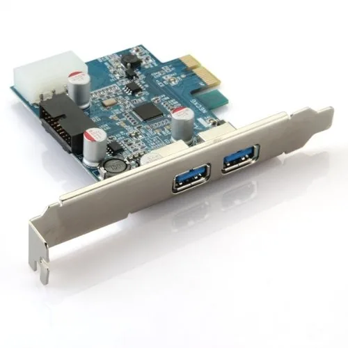 PCI Express į USB 3.1 plokštė + priekinis skydelis "Black