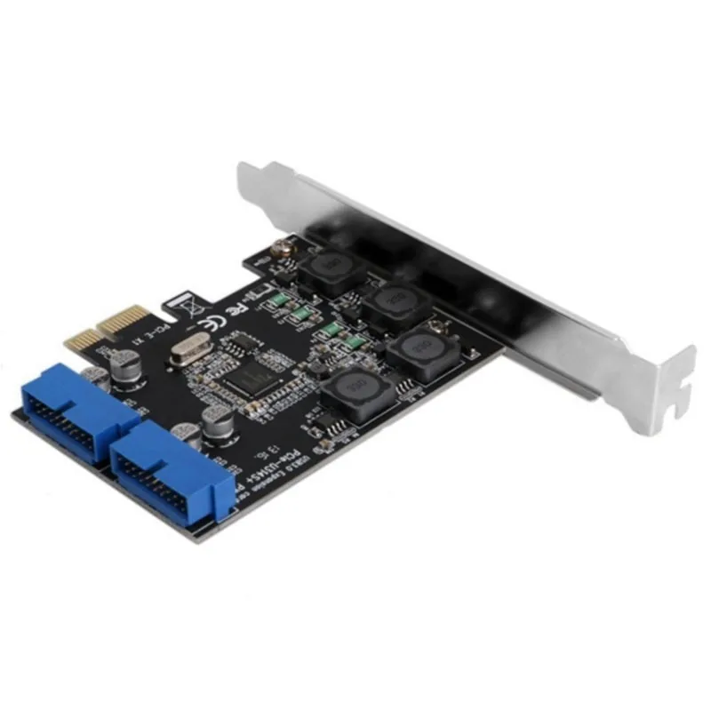 PCI Express į USB 3.0 plokštė "Black Edition Pro Dual" (vidinės