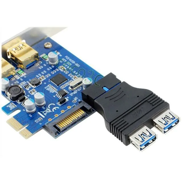 USB 3.0 į 2 USB 3.0 keitiklis "Black Edition Pro"