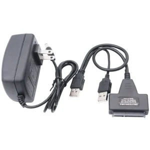 USB 3.0 į SATA adapteris (2.5" HDD + 5V papildomas maitinimo