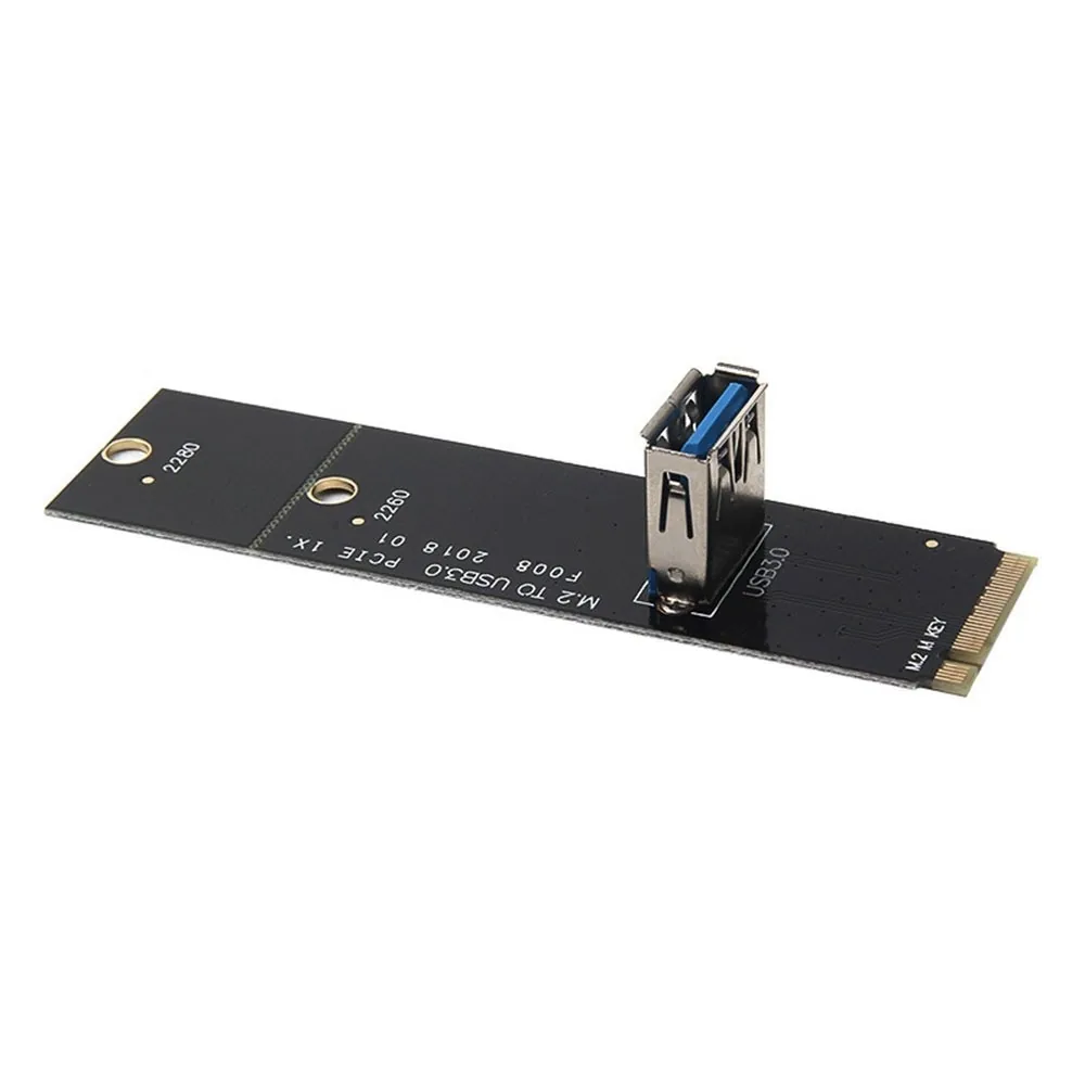 PCI-E plokštė "Black edition" (NGFF M.2 į USB 3.