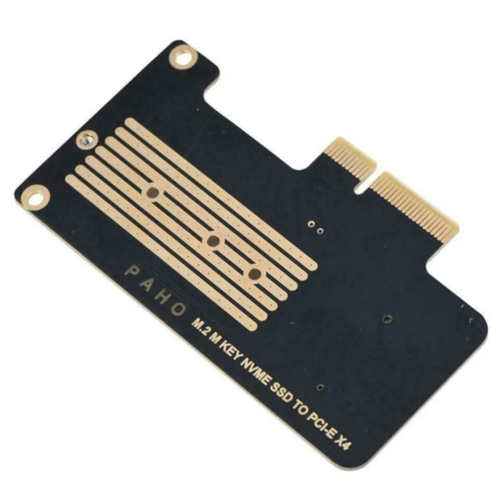 M.2 į PCI-E X4 plokštė "Black edition Plus" (NVME, SSD)