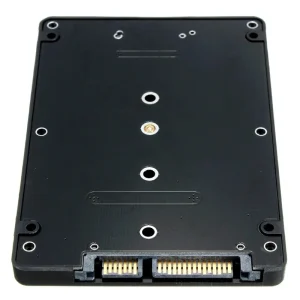 M.2 NGFF (SATA) SSD į 2.5 SATA plokštė "Black edition"