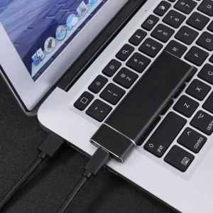 Išorinis dėklas m2 SATA plokštei "Black Light" (USB 3.