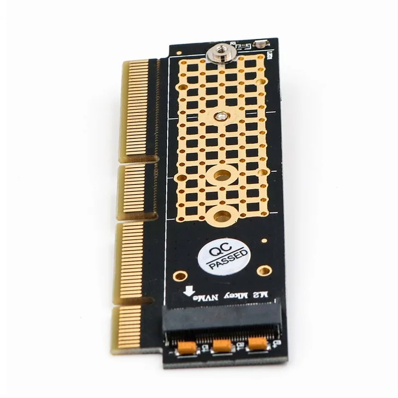 M.2 į PCI-E 3.0 X16 plokštė "Black edition Pro 2" (NVME, NGFF