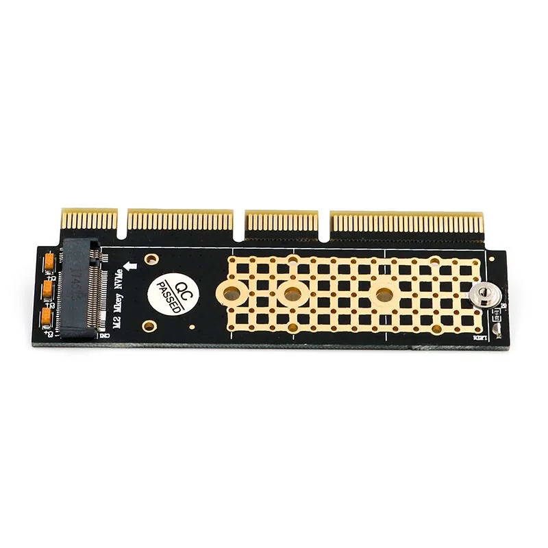 M.2 į PCI-E 3.0 X16 plokštė "Black edition Pro 2" (NVME, NGFF