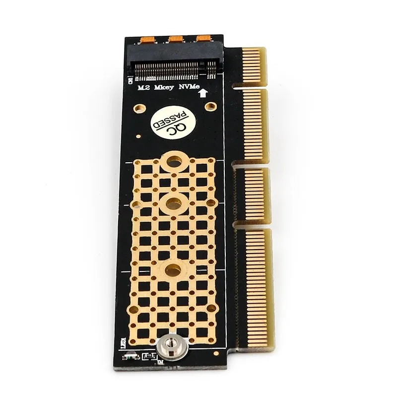 M.2 į PCI-E 3.0 X16 plokštė "Black edition Pro 2" (NVME, NGFF