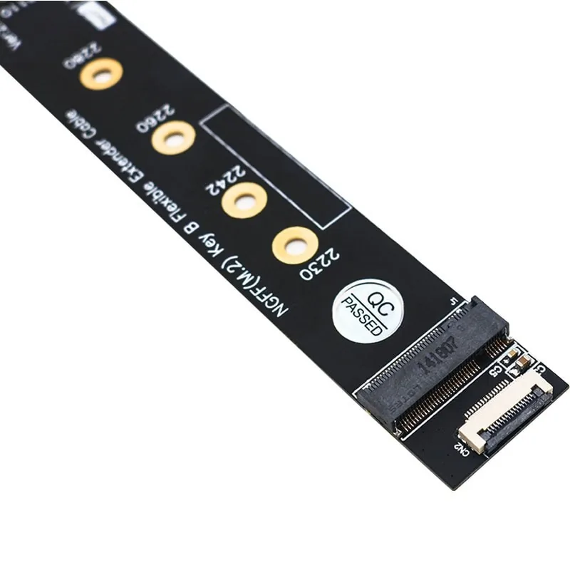 M.2 į NGFF KEY B+M plokštė "Black edition"