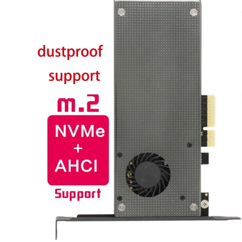 M.2 į PCI-E 3.0 X4 plokštė "Black Edition Pro Deluxe" (NVME