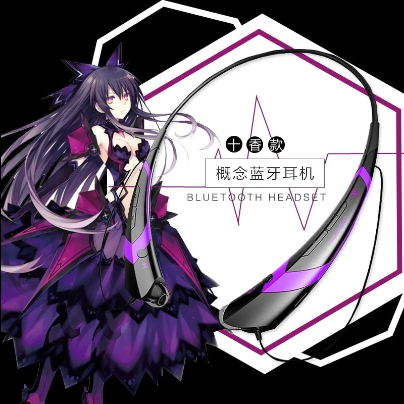 Belaidės ausinės "Hatsunės Miku stilius"