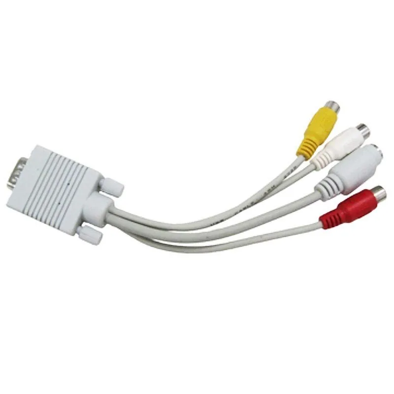 VGA į 3 RCA ir S-Video jungtis "Profesionalas 2"