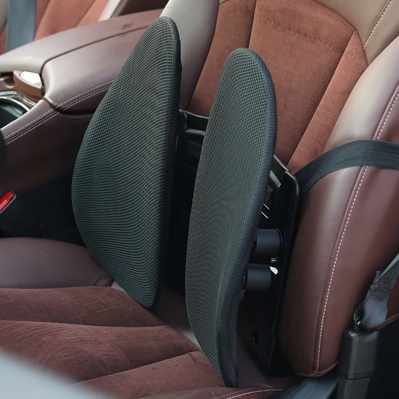 Masažinė nugaros pagalvė automobiliui "Dvigubai patogiau"