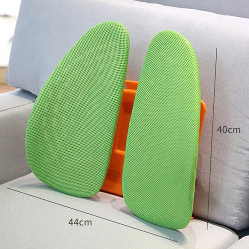 Masažinė nugaros pagalvė automobiliui "Dvigubai patogiau 2"