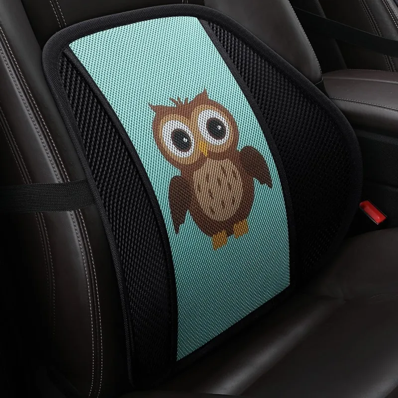 Masažinė nugaros pagalvė automobiliui "Puikioji pelėda"