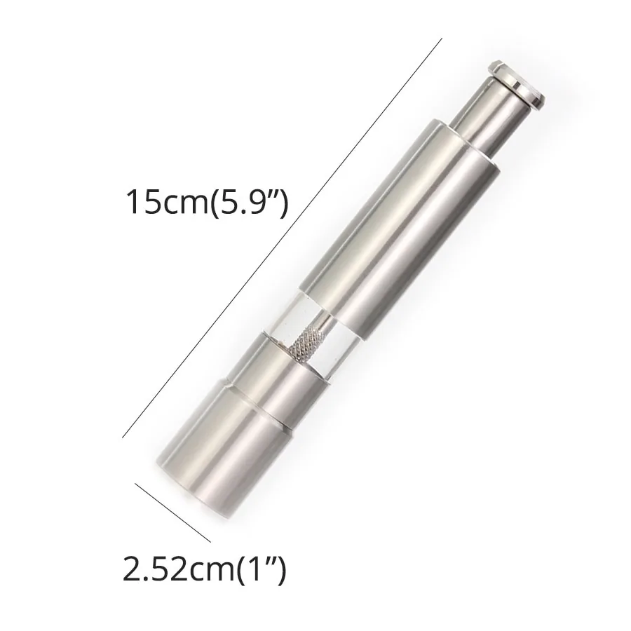 Druskos ir pipirų trintuvas "Aukščiausia klasė 2" (15 cm, 2
