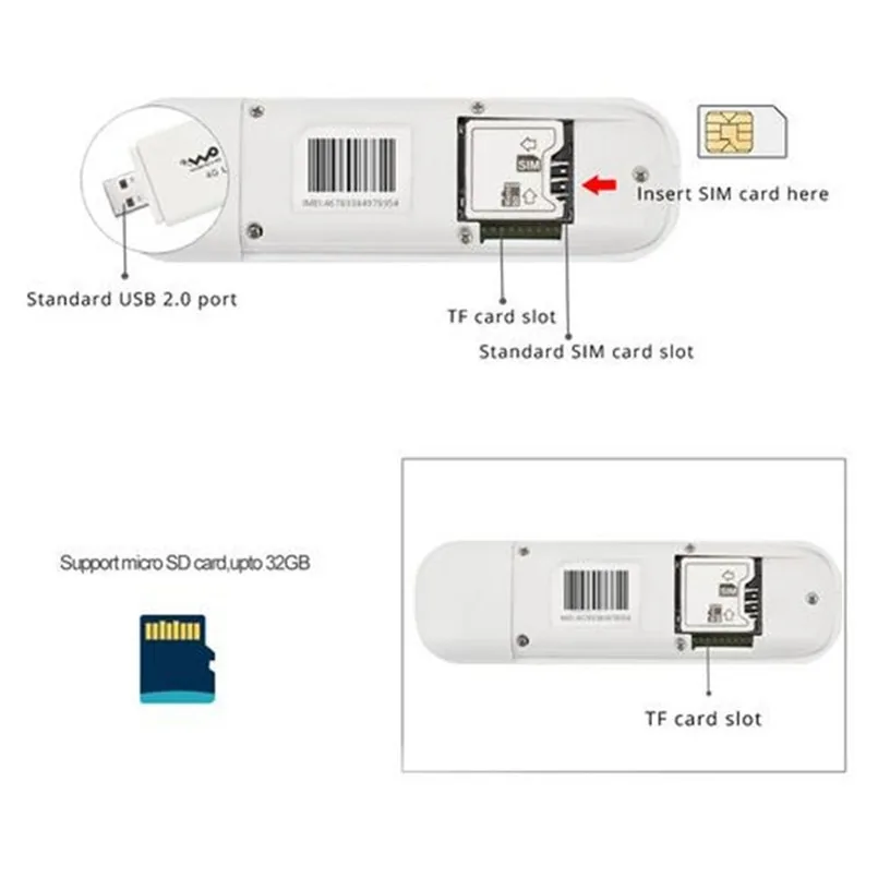 USB modemas "Inova" (4G LTE 100 Mbps)