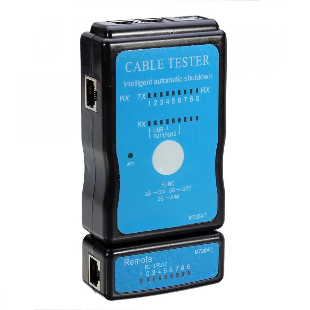 Laidų testeris "Geras laidas" (USB ir tinklo kabelių RJ45, RJ11)