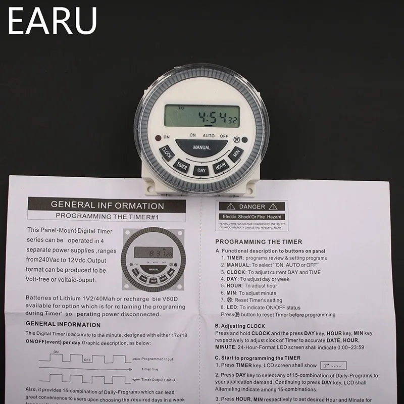 Programuojamas laikmatis "Eco Power"