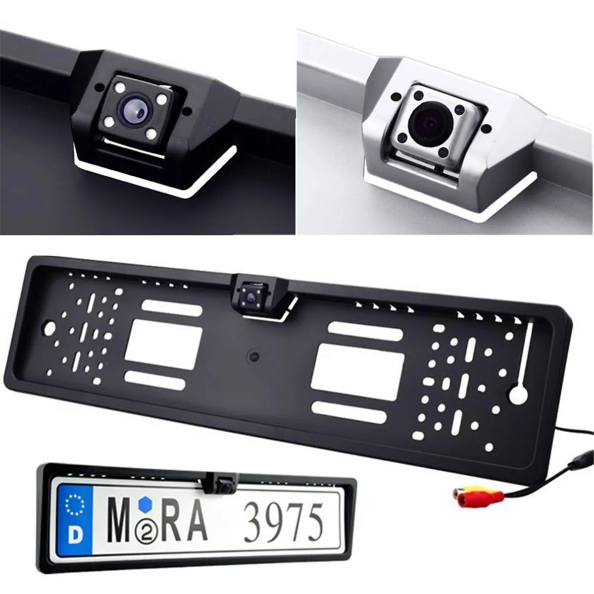 Galinio vaizdo kamera automobiliui "Luxury Pro" (4 LED)