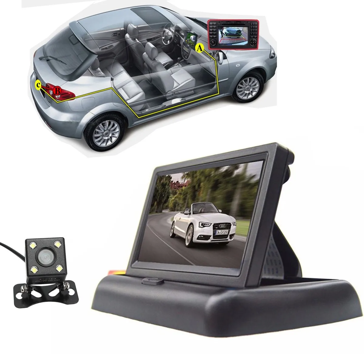 Automobilio parkavimo sistema "Luxury Pro 7" (4.