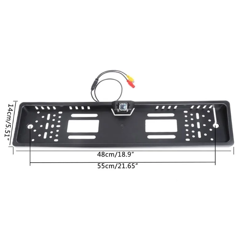 Galinio vaizdo kamera automobiliui "Luxury Pro" (12 LED)