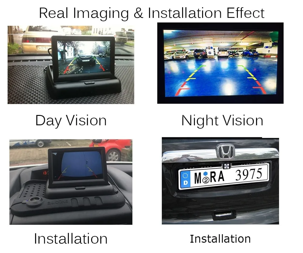 Parkavimo sistema automobiliui "Deluxe Pro LCD"