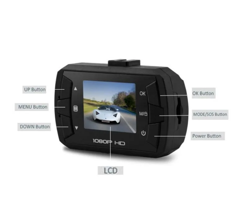 Vaizdo registratorius automobiliui "Minima 9" (1080P)