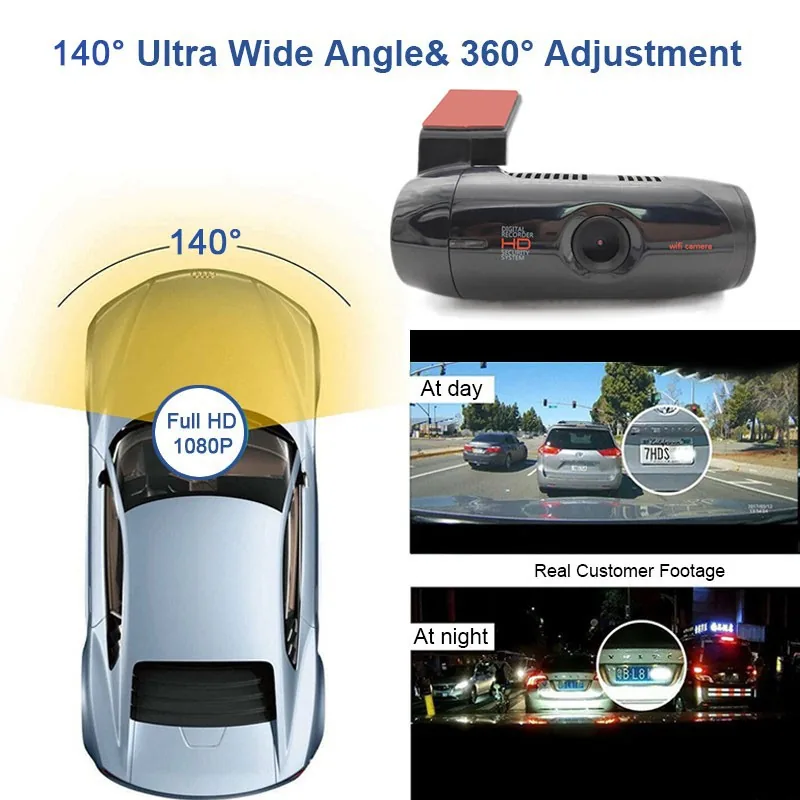 Vaizdo registratorius automobiliui "Pro 360 Plus" (1080P)
