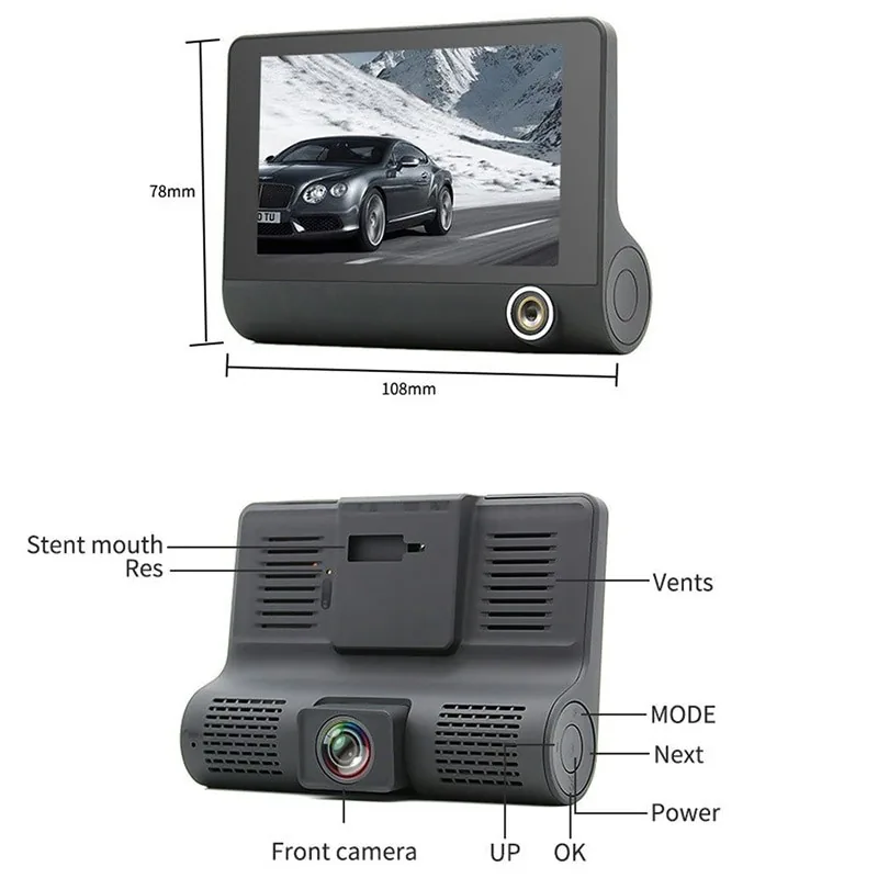 Vaizdo registratorius automobiliui "Premium 20" (1080P)