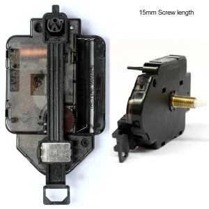 Sieninio laikrodžio mechanizmas "Klasika" (15mm ašis)