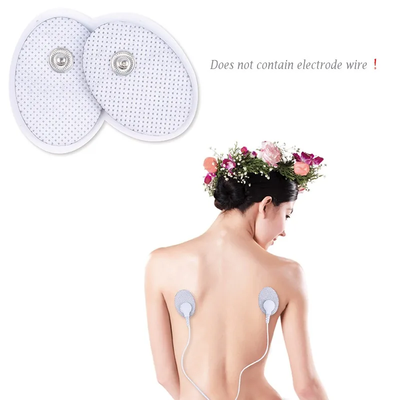Silikono gelio elektrodai "ProTraining" (3 x 4.5 cm, 100 vnt.