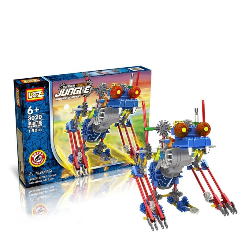 Elektroninis robotas - surenkamas vaikiškas konstruktorius