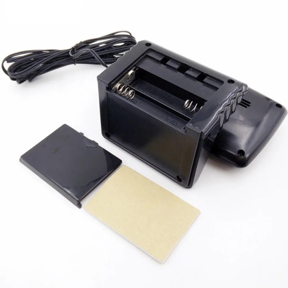 Automobilio LCD laikrodis - termometras "Profesionalas 2"